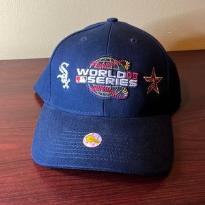 2005 Chicago White Sox World Series commemorative baseball cap.